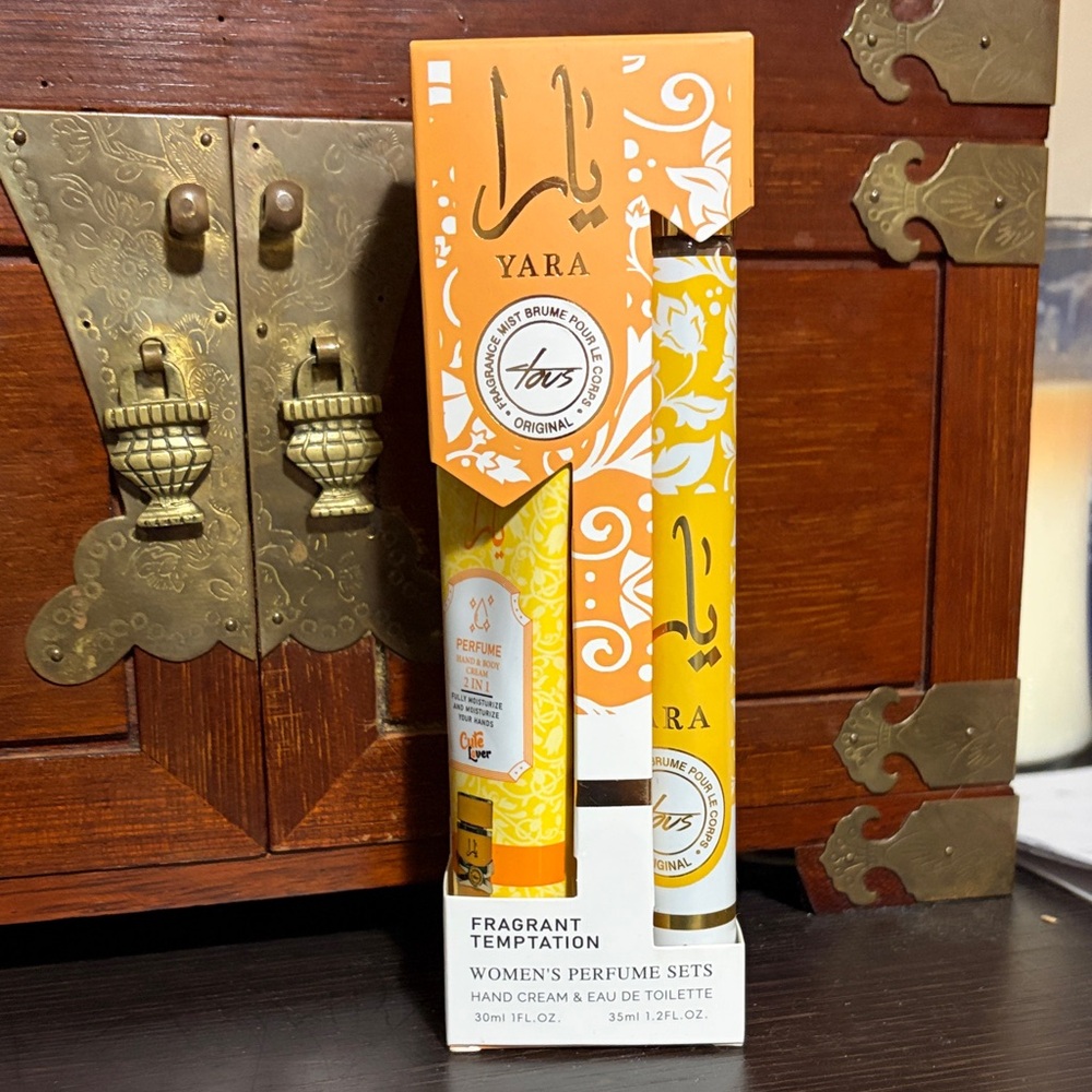 Yara Fragrant Temptation Women's Perfume Set - Orange
